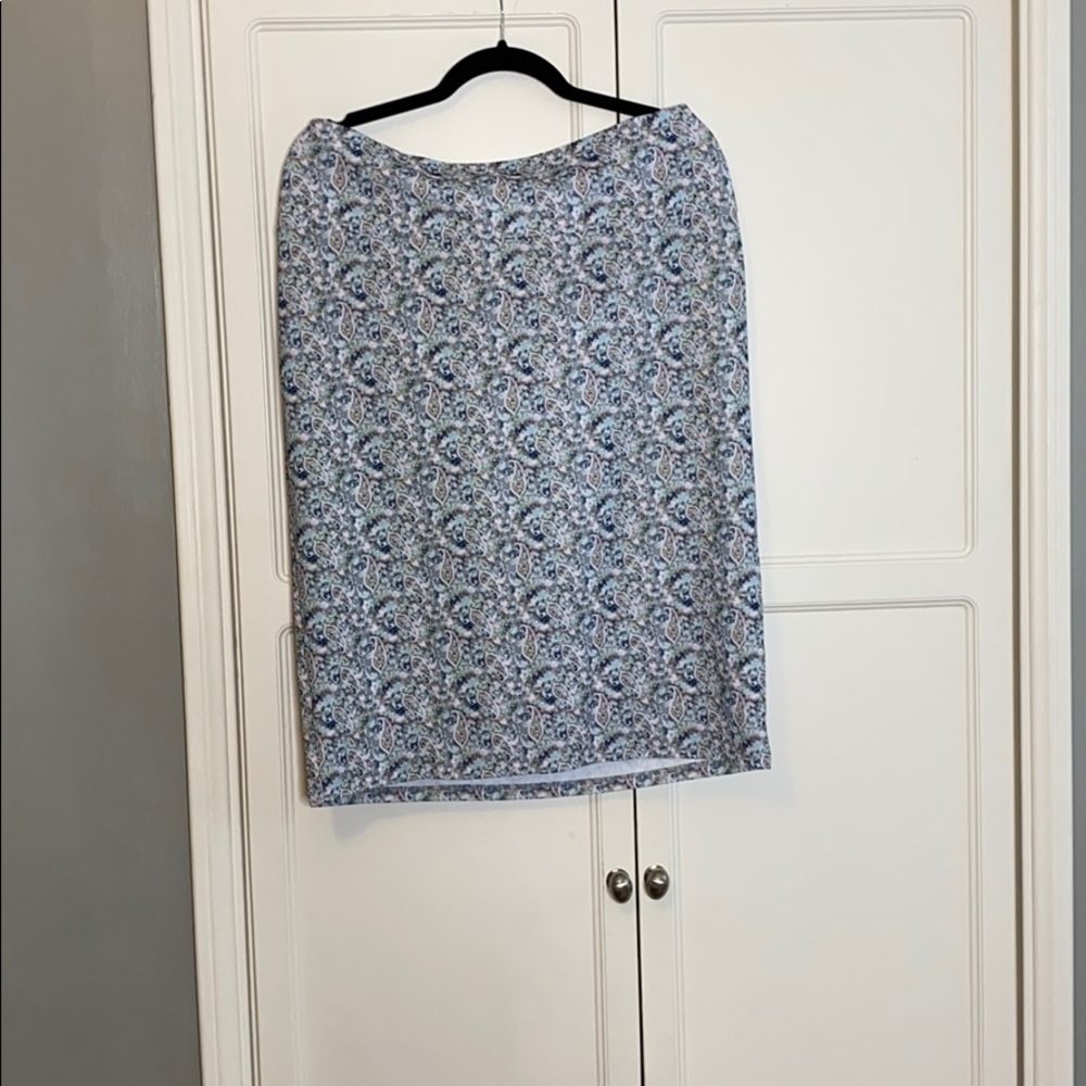 LulaRoe Cassie pencil skirt, paisley